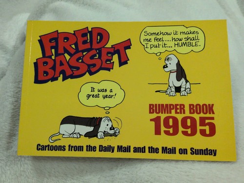 Fred basset bumper - basset, book