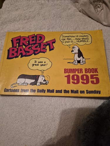 Fred basset bumper book - book, 1995