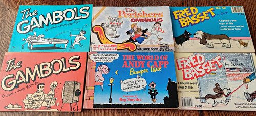 Comic strip mixed lot - strip, fred