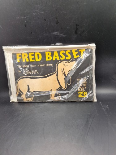 Vintage fred basset comic book - comic,