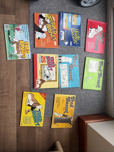 Fred basset assorted books - fred,