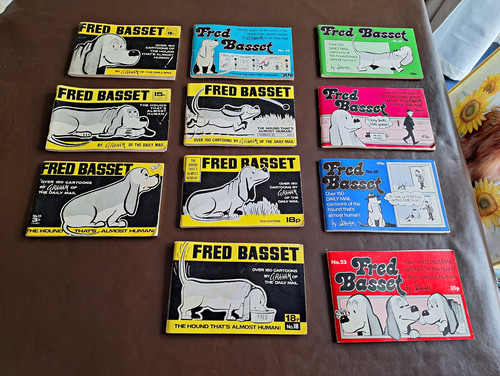 Fred basset comic - fred,